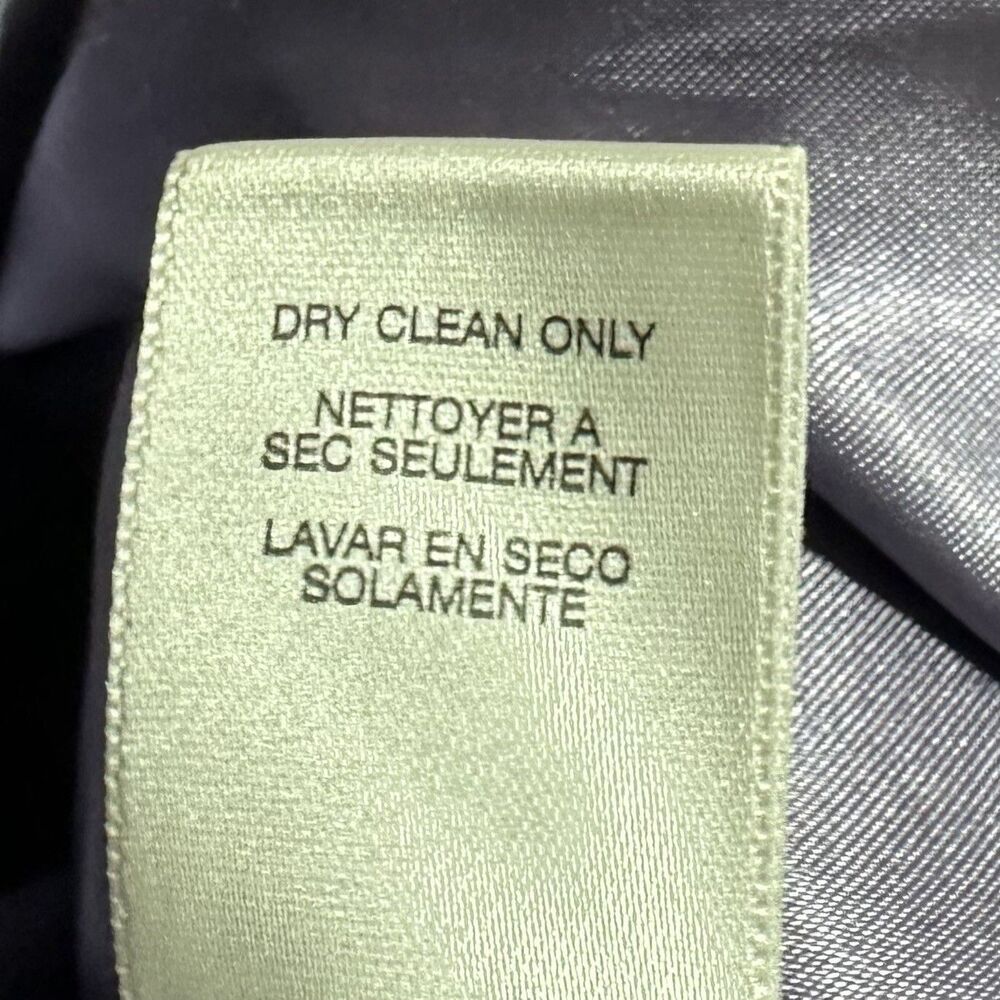 Michael Kors 100% Wool Herringbone Tweed Blazer Jacket Lavender Purple Size 2 - Picture 10 of 10